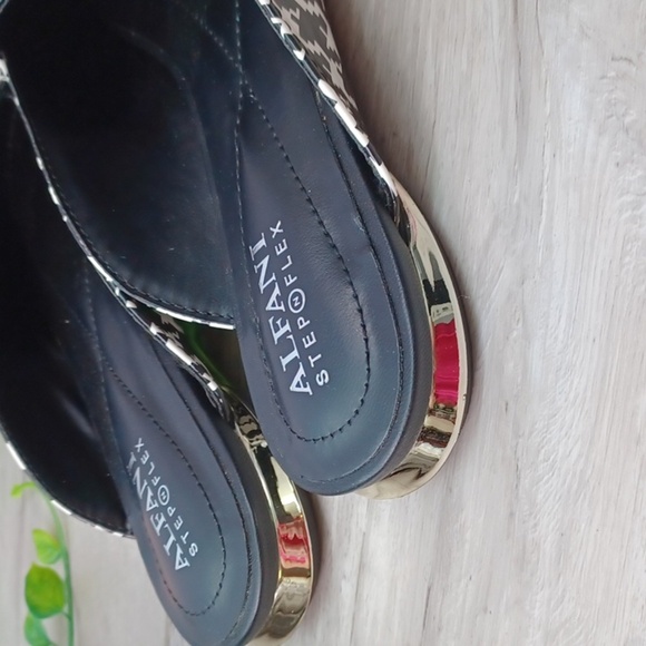 Alfani Step N Flex Serrise Houndstooth Mule NWOB - Picture 4 of 7